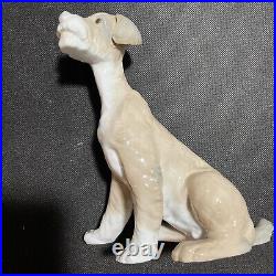 Lladro Dog Setter Sitting Figure Sitting Dog 8