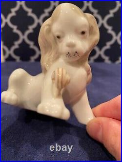 Lladro Dog & Snail PP102G Rare Piece