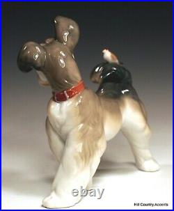 Lladro Dog Unexpected Visit # 6829 Puppy With A Butterfly On His Tail Mib
