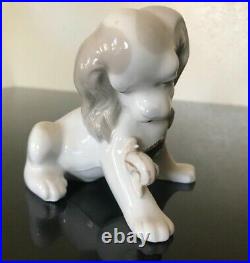 Lladro Dog and Snail Figurine VERY RARE Collectible Made from 1960-65 #PP102G