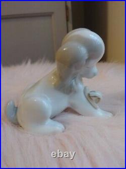 Lladro Dog and Snail Figurine VERY RARE Collectible Made from 1960-65 #PP102G
