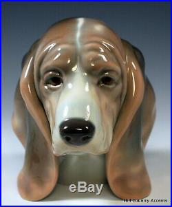 Lladro Dog's Head Beagle #1149 Vintage, In Perfect Condition -$630 V- Mint