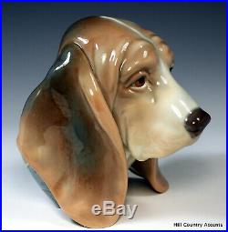 Lladro Dog's Head Beagle #1149 Vintage, In Perfect Condition -$630 V- Mint