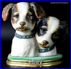 Lladro Dogs Bust 1977-79 Terrier Dograreretired Charity Item