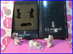 Lladro Fauna # 5311 MINI PERRITOS (3 Dogs) Org. Box