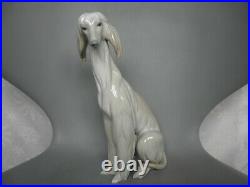 Lladro Figurine 1069 Afghan Galgo Noble Large Royal Afghan Dog
