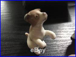 Lladro Figurine 3 Piece Set Mini Puppies #5311 in Box Dog Perritos Fauna 1985
