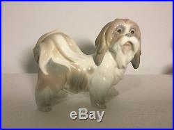Lladro Figurine 4642 Dog Mint, Retired 1981, Terrier