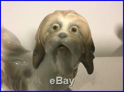 Lladro Figurine 4642 Dog Mint, Retired 1981, Terrier, No box