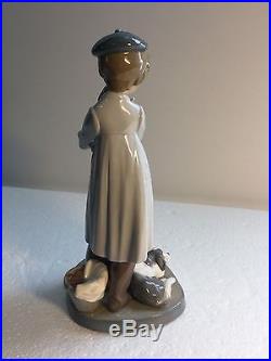 Lladro Figurine 5358 Little Sculptor Mint, Retired, Artist, Boy, Dog