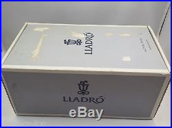 Lladro Figurine #6846 Friendly Duet, Boy & Dog, with Box
