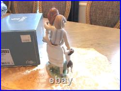 Lladro Figurine 8353 Oh Happy Days Daisa 2007 Spain Boxed Young Girls At Play