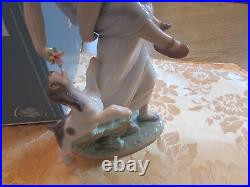 Lladro Figurine 8353 Oh Happy Days Daisa 2007 Spain Boxed Young Girls At Play