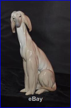 Lladro Figurine AFGHAN Dog #1069- Ret 1985 J Huerta-11.5'H Mint