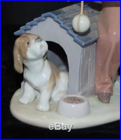 Lladro Figurine Come Out & Play Boy & Dog #5797 -Ret 1994 J Coderch MIB