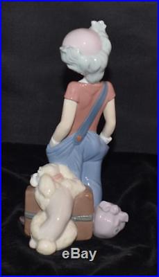 Lladro Figurine DESTINATION BIG TOP Clown& Dog #6245- Ret 1996 J Huerta- MIB