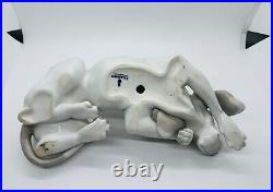 Lladro Figurine Dog Blood Hound #1067 Porcelain Retired Mint Spain Dog Lover