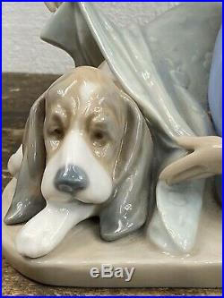 Lladro Figurine Dog's Best Friend #5688 Excellent Condition Made In Spain
