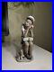 Lladro Figurine Gloss Finish Black Legacy Exam Day Boy With Books Dog 5250 No Box