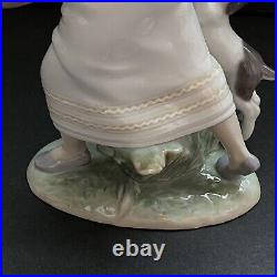 Lladro Figurine Oh Happy Days #8353 Girls and Dogs Retired Original Box Vintage