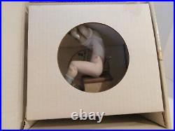 Lladro Figurine PICK OF THE LITTER GIRL WITH DOG PUPPIES #7621 Retired Mint Box