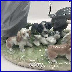 Lladro Figurine Puppy Parade #6784 Privilege Series Mint Condition