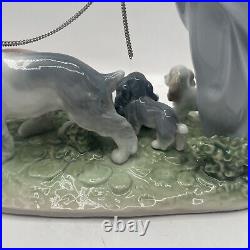 Lladro Figurine Puppy Parade #6784 Privilege Series Mint Condition