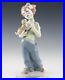 Lladro Figurine STAGE PARTNERS GIRL CLOWN WITH PUPPY DOG #8237 Utopia, Mint