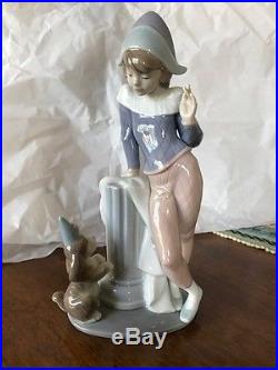 Lladro Figurine Tuesday's Child #6013 Boy with Dog
