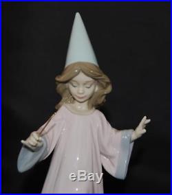 Lladro Figurine UNDER MY SPELL-#6170-Girl Wizard with Dog -A Ramos- Ret 1999