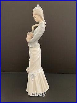 Lladro Figurine Walk With The Dog Retired #4893