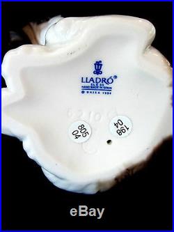 Lladro Gentle Surprise Dog Figurine #6210 Brand Nib Butterfly On Tail Save$ F/sh