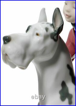 Lladro Giddy up Doggy Girl Figurine 0100 8523