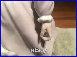 Lladro Girl Playing With Dog # 5078
