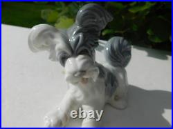 Lladro Glazed Skye Terrier Dog Figurine Retired # 4643 Mint