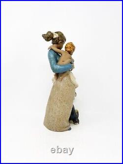 Lladro Gres Figurine 2187 Jealous Friend Retired 1995 Vintage Made In Spain