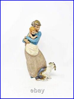 Lladro Gres Figurine 2187 Jealous Friend Retired 1995 Vintage Made In Spain