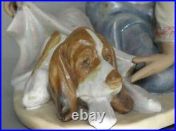 Lladro Gres Figurine Dogs Best Friend 2287