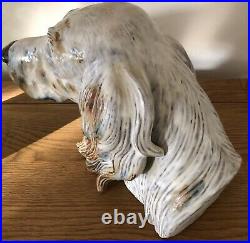 Lladro Gres Setters Head. 12045. Rare piece. Large