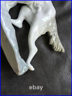 Lladro Hunting Dog with Quail #308.13A RARE Early Porcelain Figure PERFECT cond