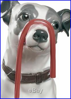 Lladro Jack Russell with Licorice Dog Figurine 01009192