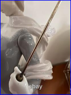 Lladro Lady With Shawl & Dog 1974 Retired 1998 H-17 #4914 Fulgencio Garcia