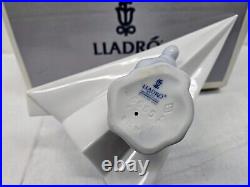 Lladro Let's Fly Away Dog on Airplane #6665 with Original Box and Papers