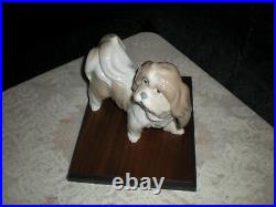 Lladro Lhasa Apso Dog #4642 Collectible Condition