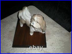 Lladro Lhasa Apso Dog #4642 Collectible Condition