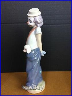 Lladro Little Pals Clown Dogs Collectors Society 1985 Gloss Finish Figurine 7600