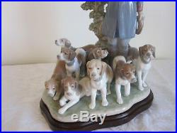 Lladro Master of the Hounds #5342 Limited Edition No. 191 Hunting Dogs Retired