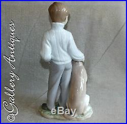 Lladro My Loyal Friend Porcelain Figurine model No 6902 Boxed boy & dog