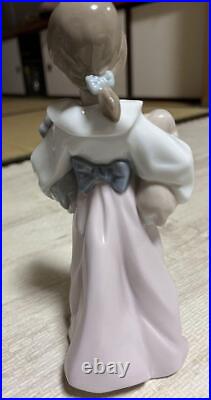 Lladro My Puppies Girl Dog Figurine