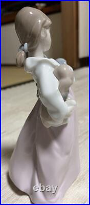 Lladro My Puppies Girl Dog Figurine